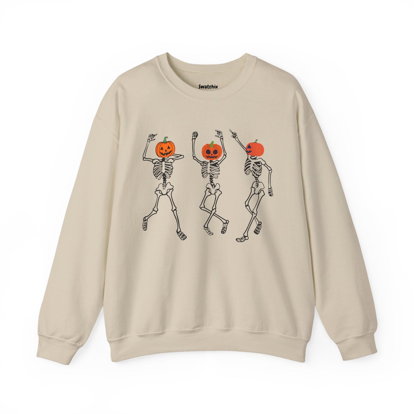 Halloween Skeleton Dance Unisex Crewneck Sweatshirt