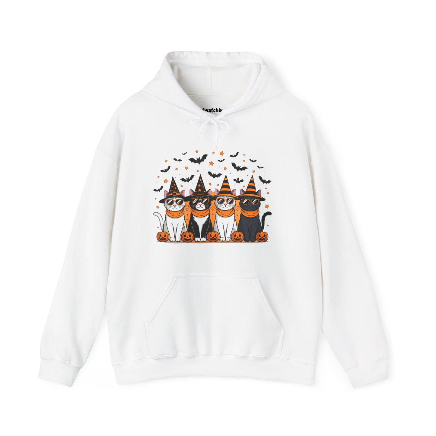 Halloween Cats Unisex Hoodie