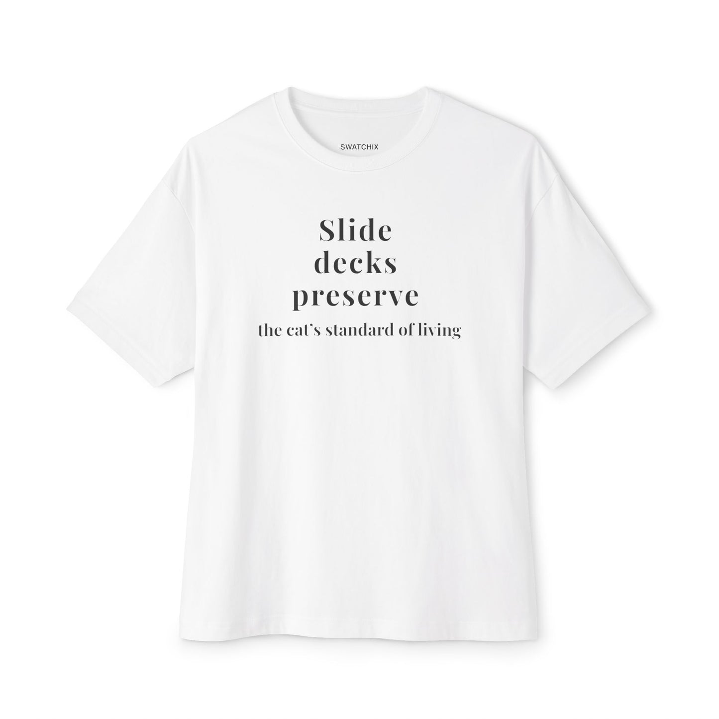 Slide decks Oversized Tee