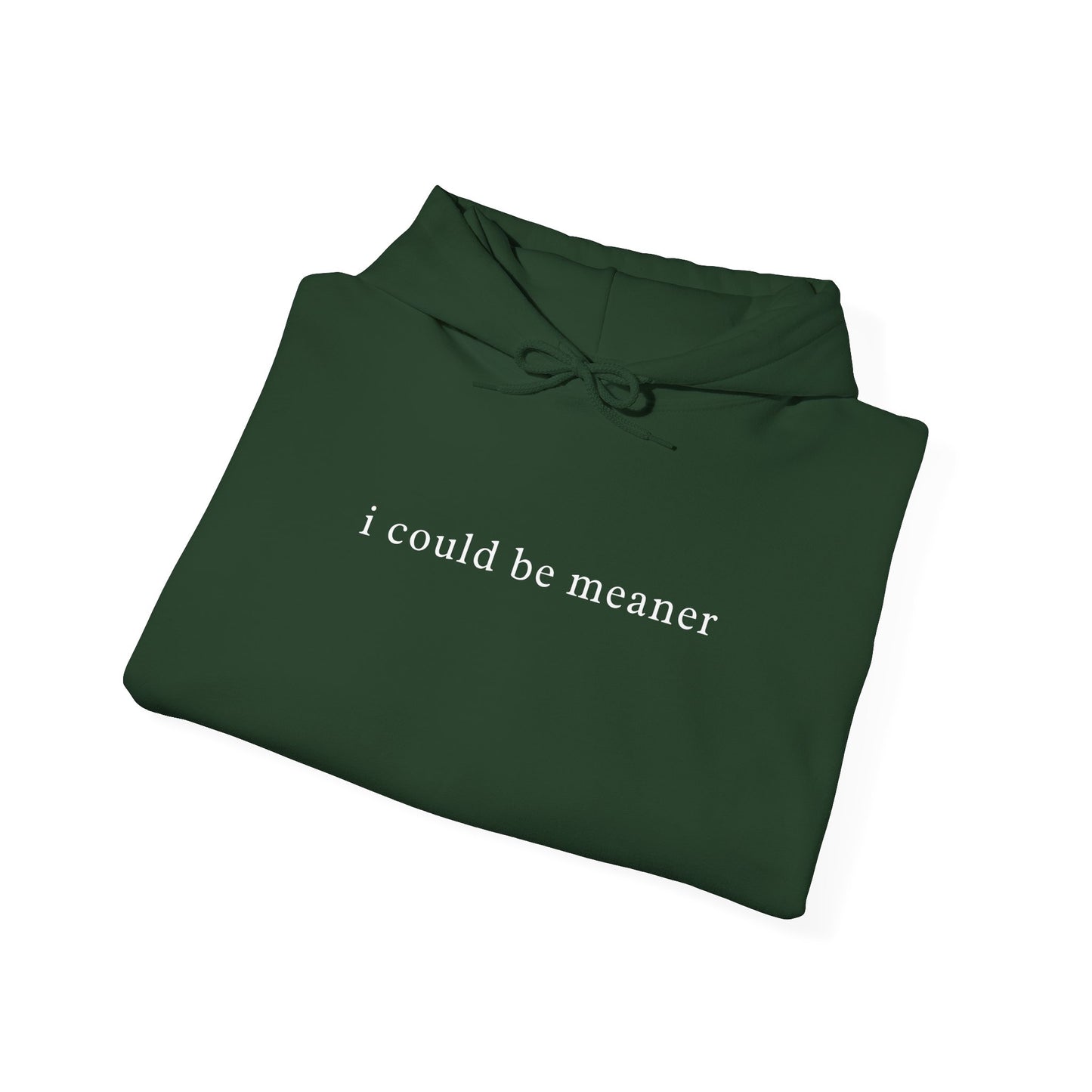 I Could Be Meaner Unisex Hoodie