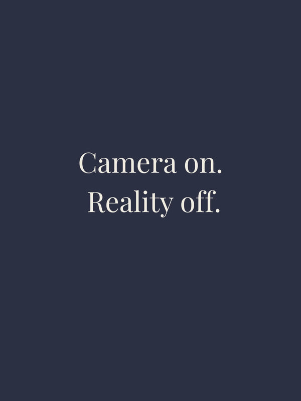 Camera On Oversized Tee