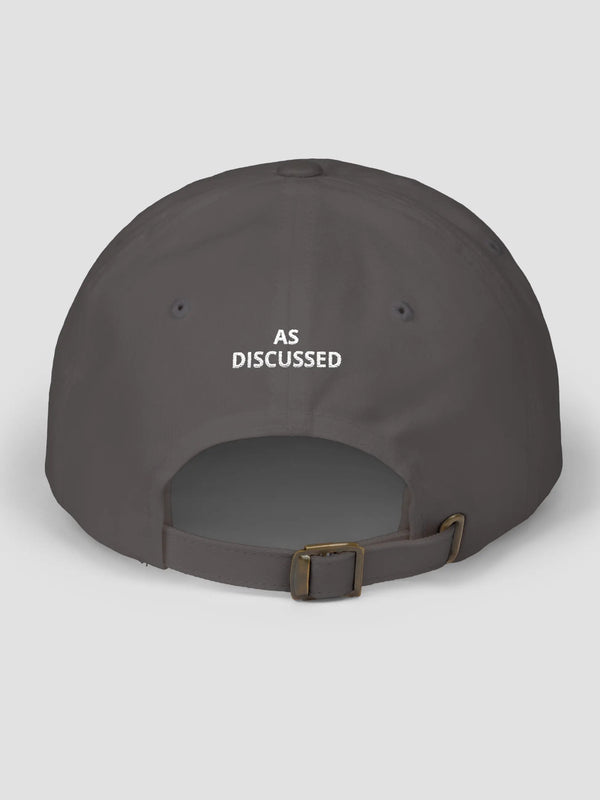 As Discussed Cap
