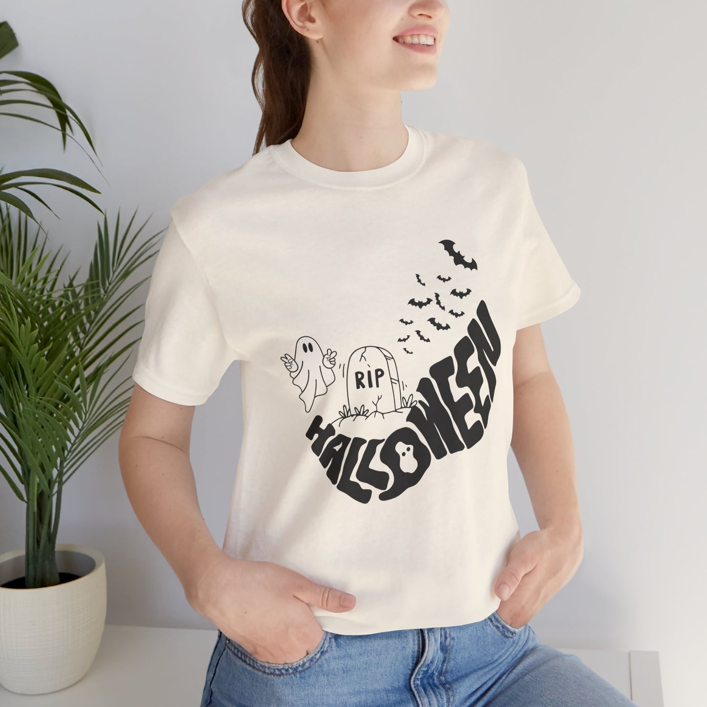 RIP Halloween Unisex Crewneck Tee