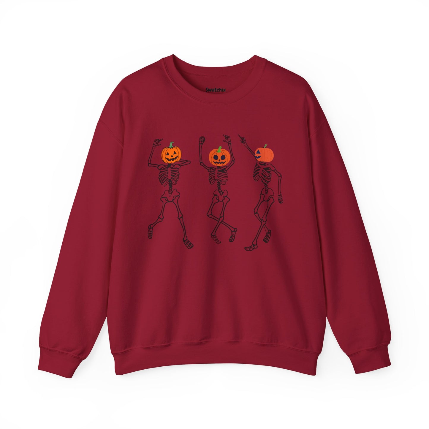 Halloween Skeleton Dance Unisex Crewneck Sweatshirt