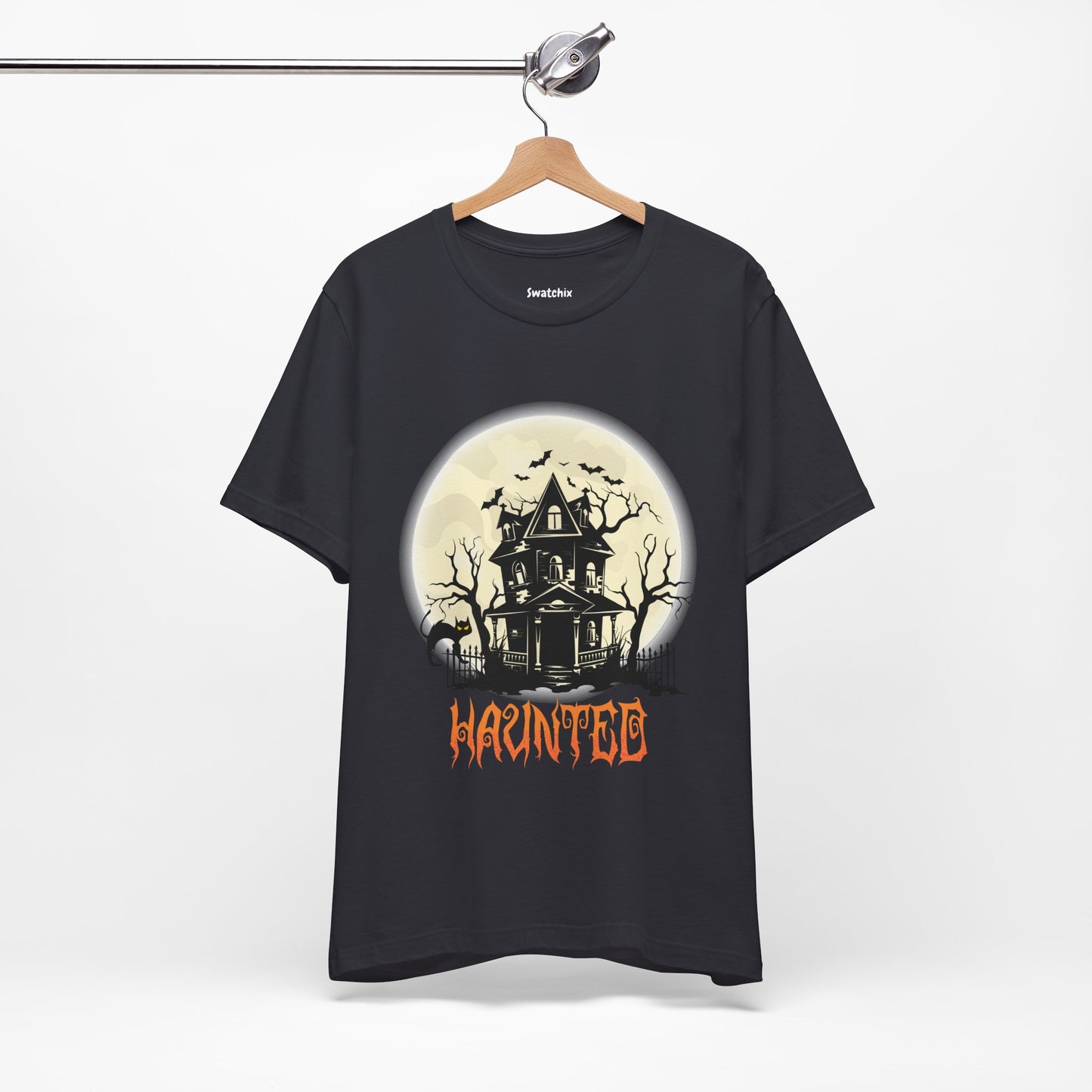 Halloween Haunted Mansion Unisex Crewneck Tee