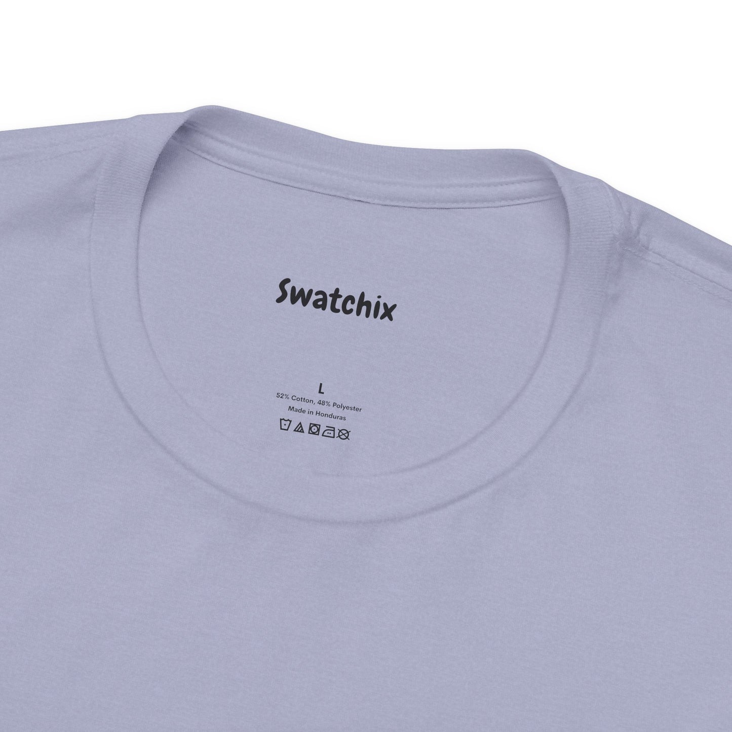 Unisex Crewneck Tee In Heather Blue