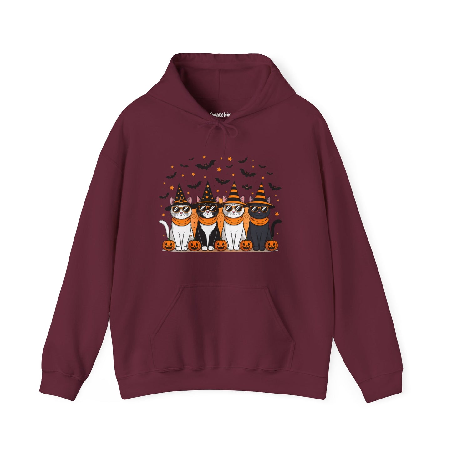 Halloween Cats Unisex Hoodie