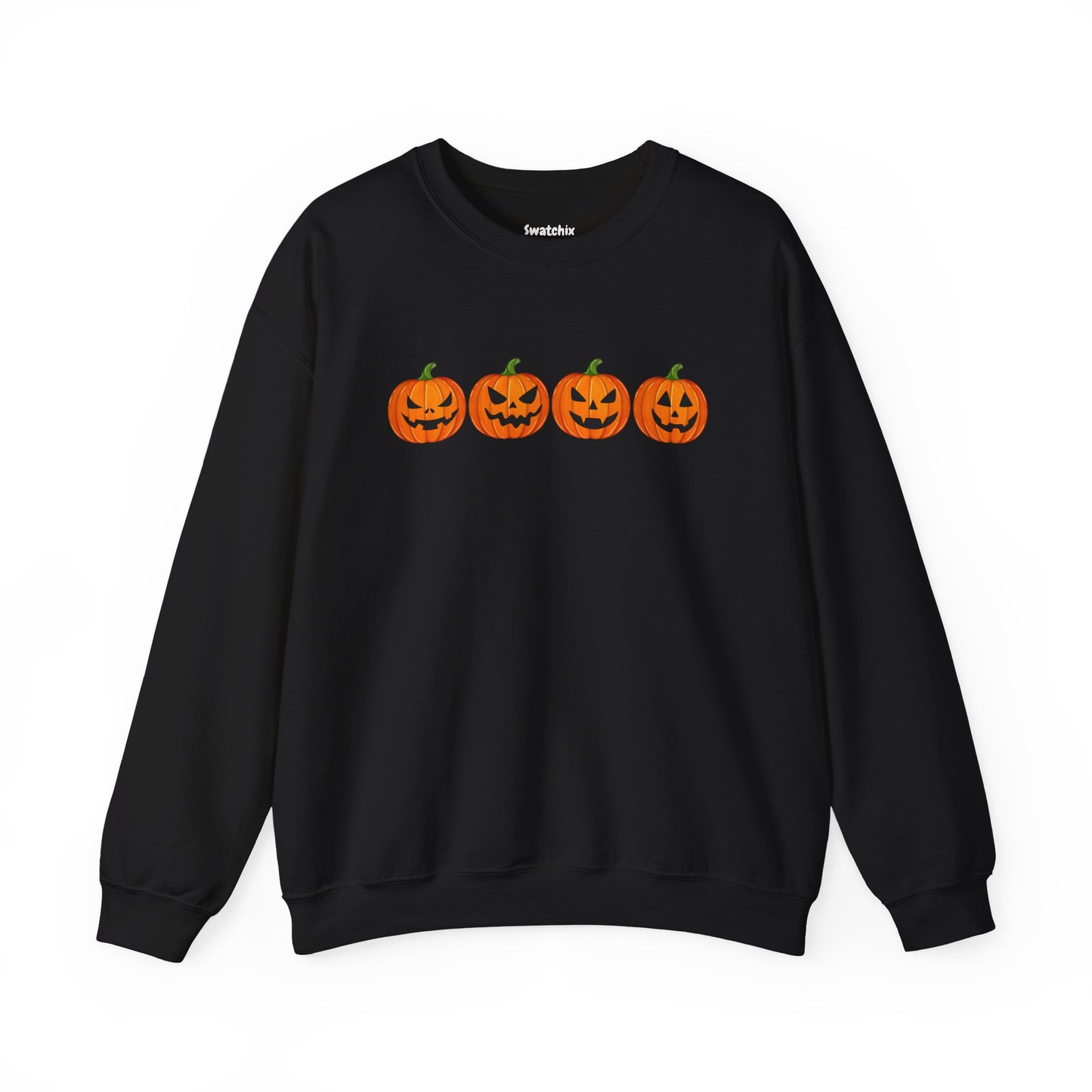Four Pumpkins Unisex Crewneck Sweatshirt