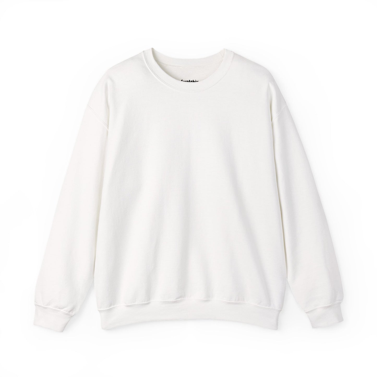Unisex Crewneck Sweatshirt In White