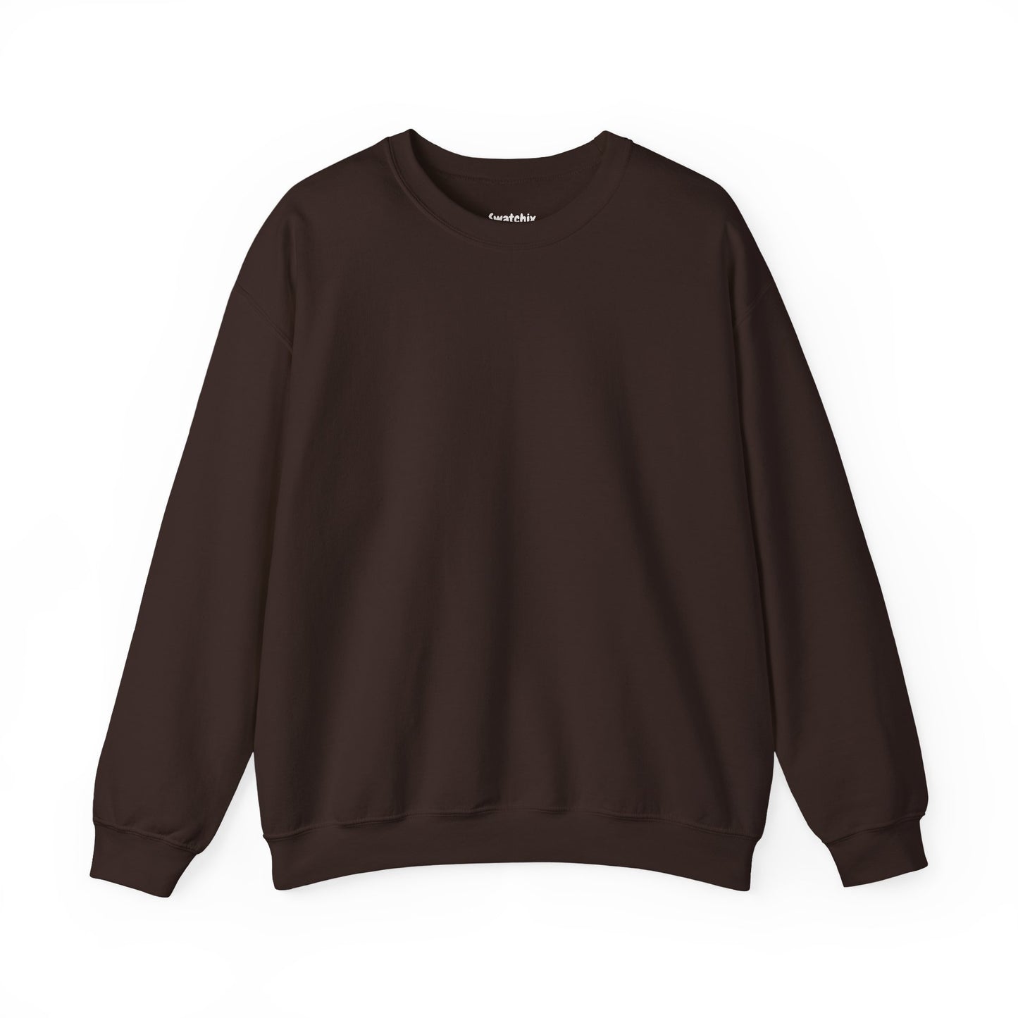Unisex Crewneck Sweatshirt In Dark Chocolate