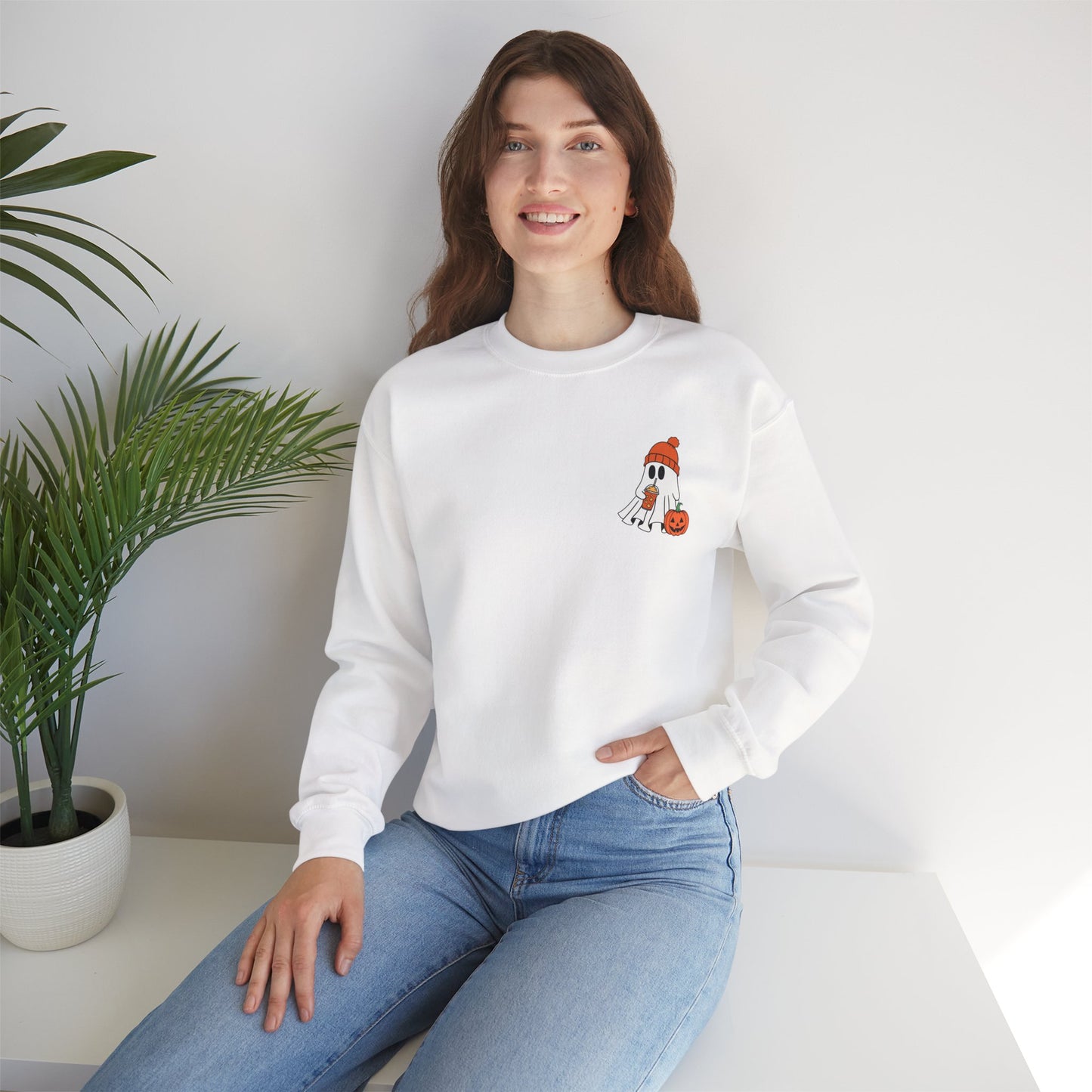 Cute Boo Unisex Crewneck Sweatshirt
