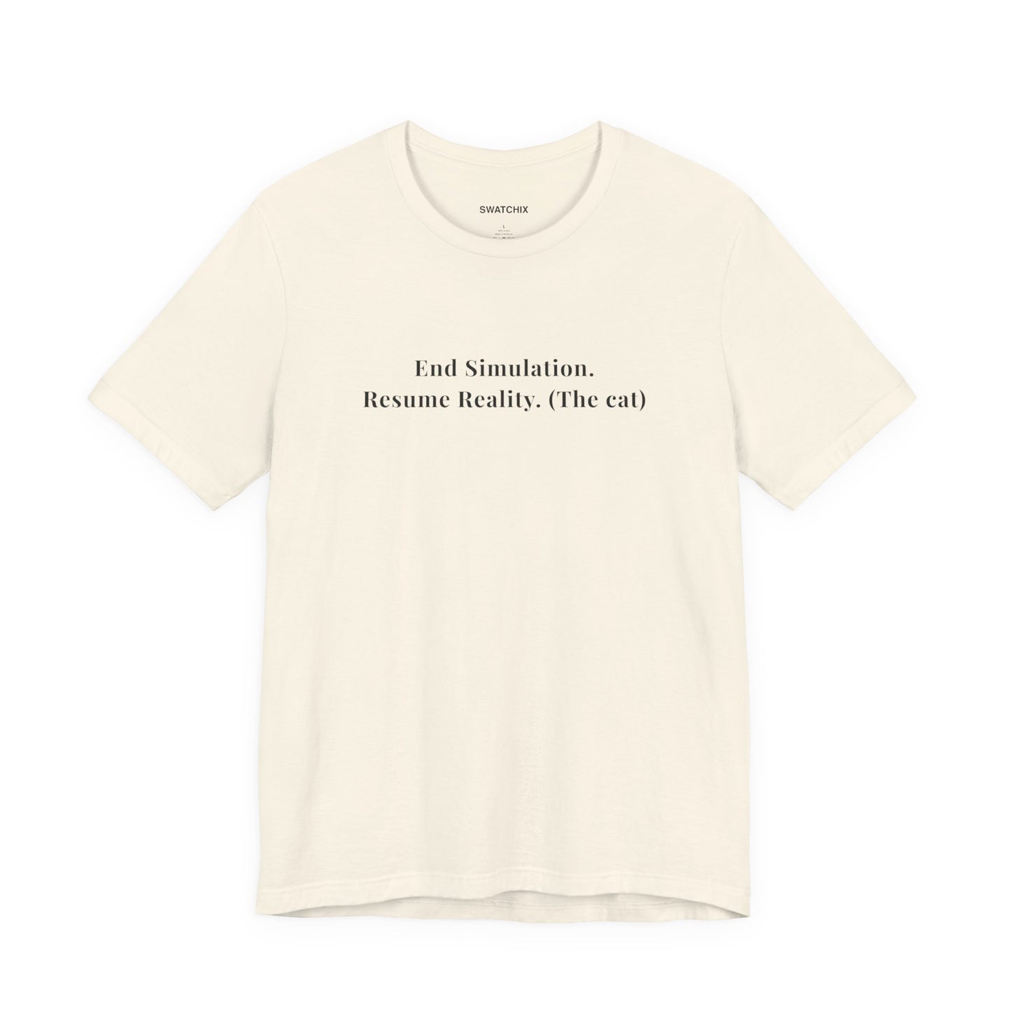 End Simulation Crewneck Tee