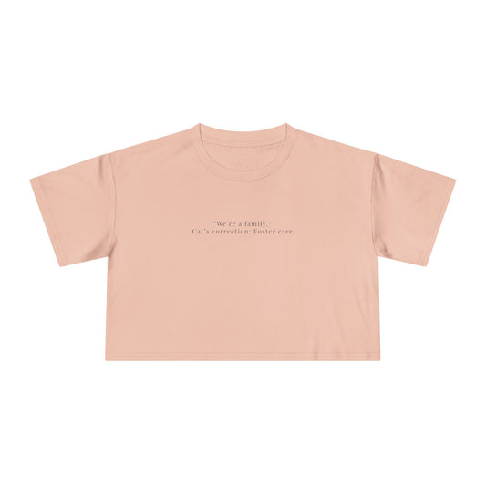 Family Cropped Tee