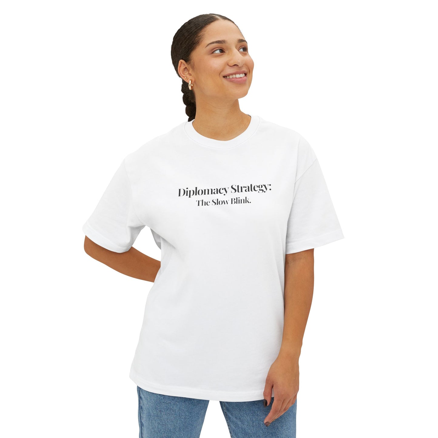 Diplomacy Strategy Oversized Tee