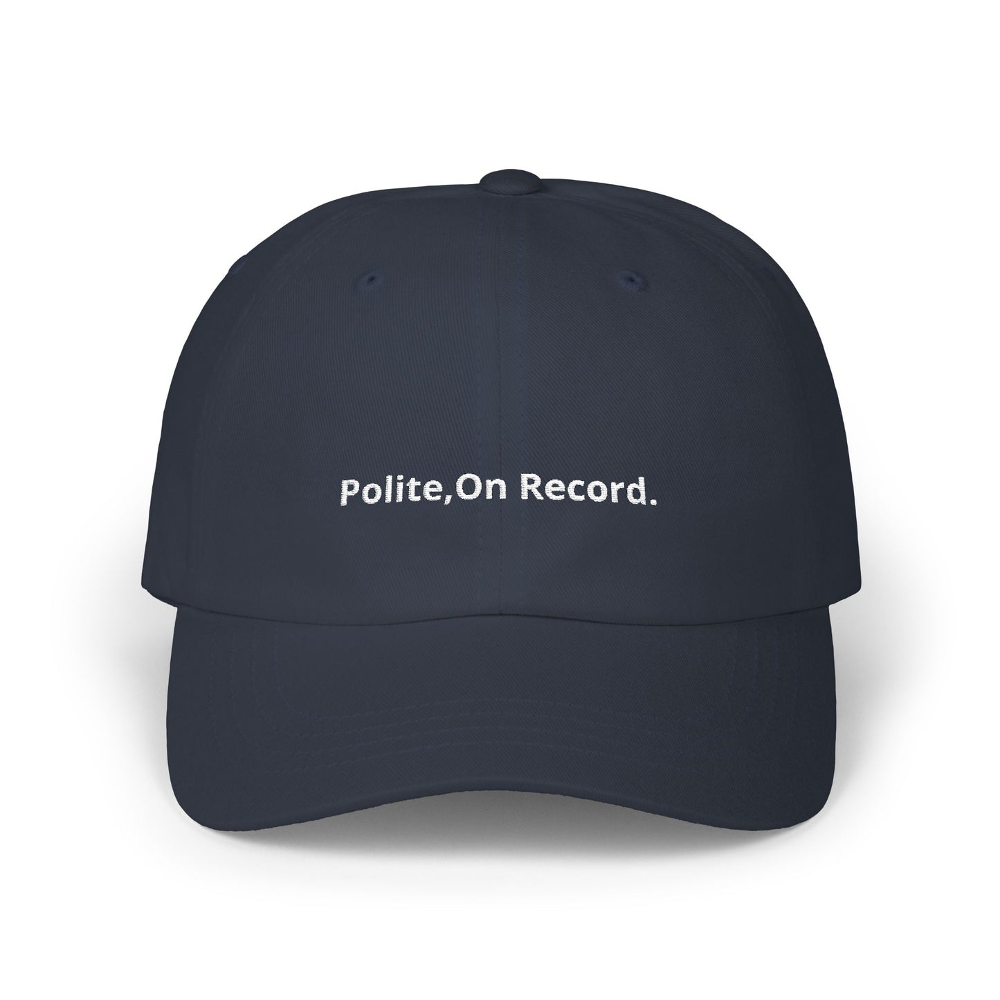 Polite on Record Cap