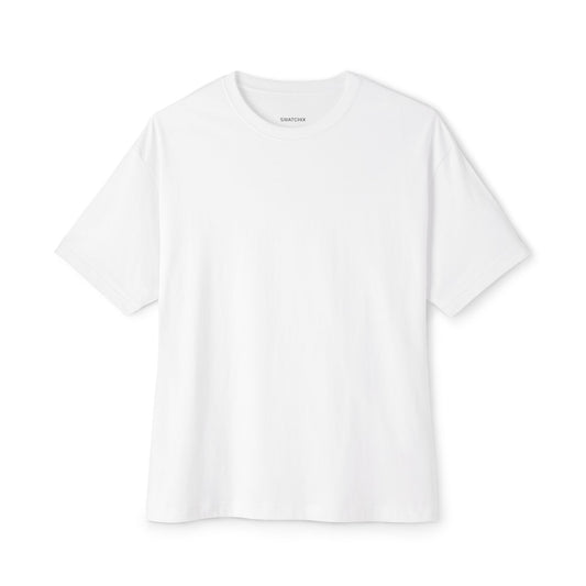 Oversized Tee In White