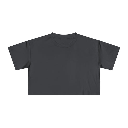 Crop Tee In Coal