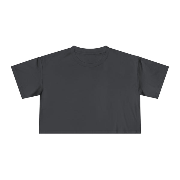Crop Tee In Coal