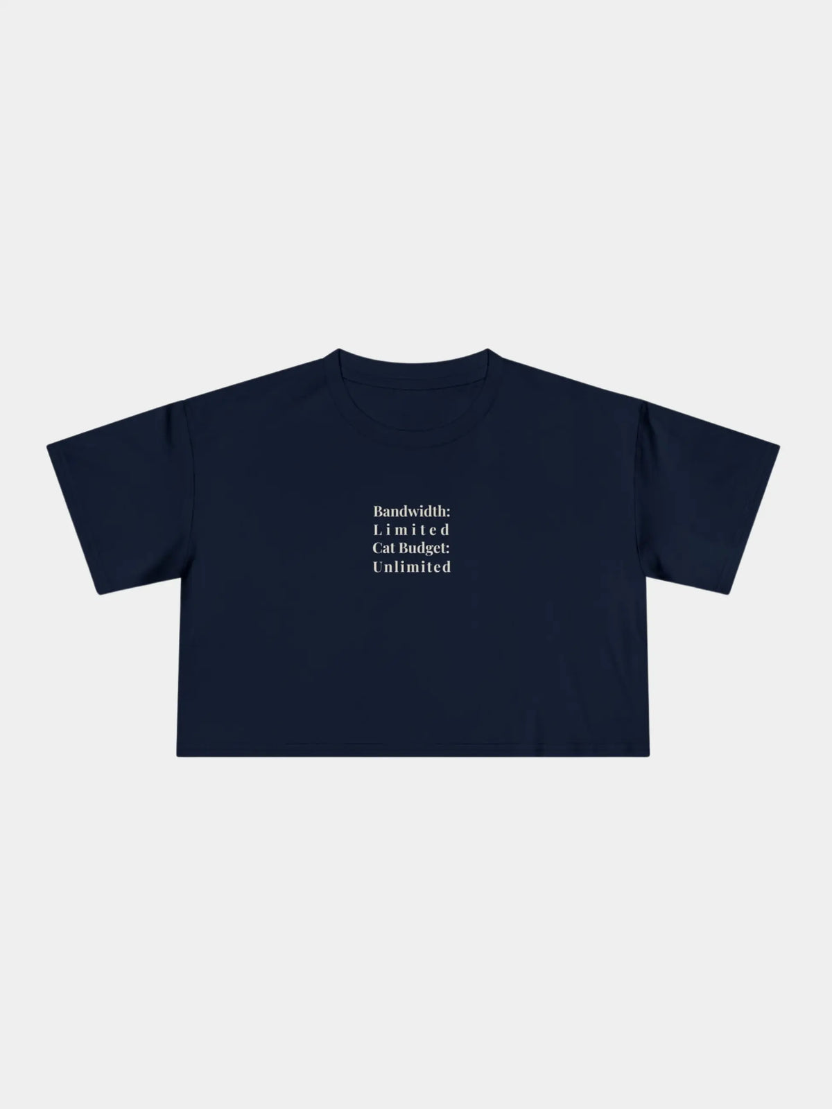 Bandwidth Limited Cropped Tee