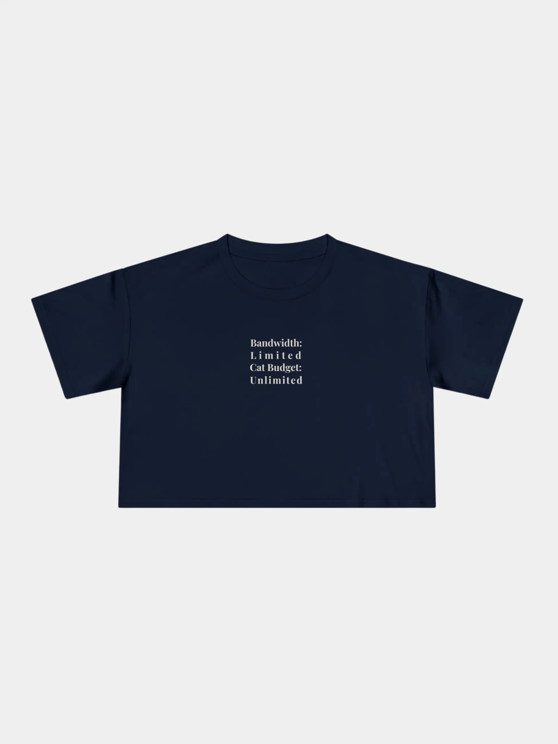 Bandwidth Limited Cropped Tee