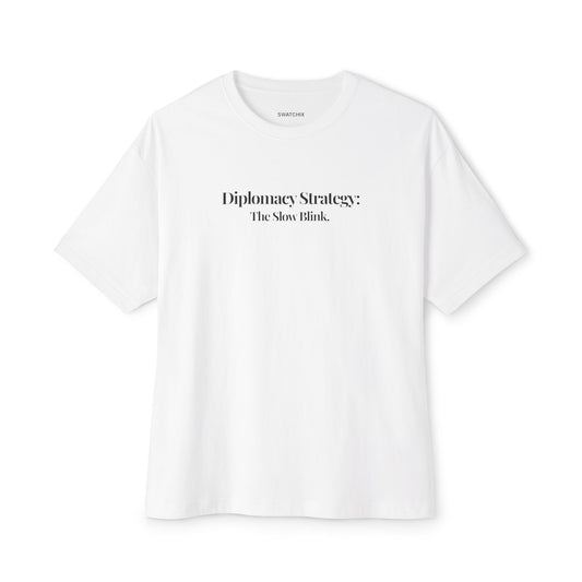 Diplomacy Strategy Oversized Tee