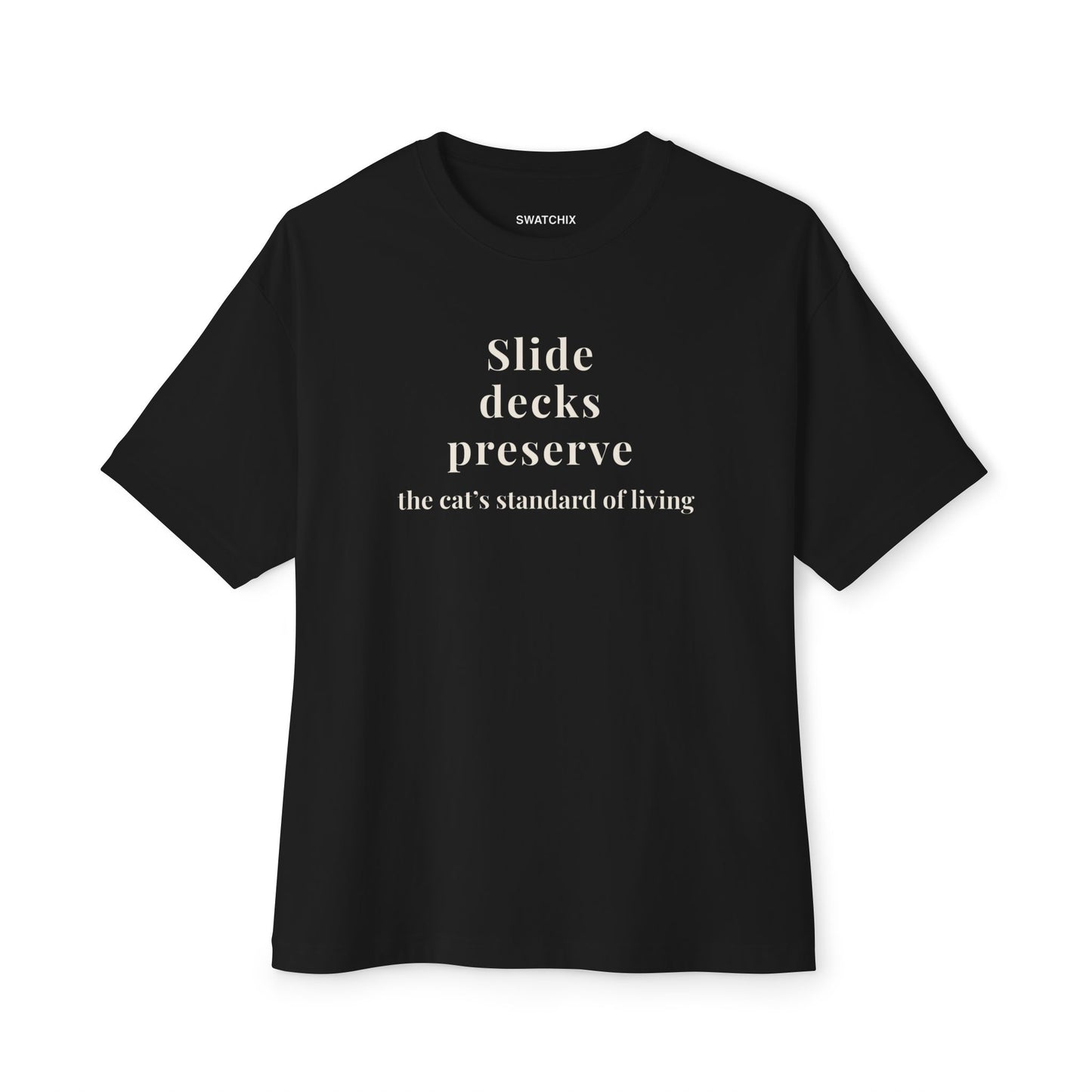 Slide decks Oversized Tee