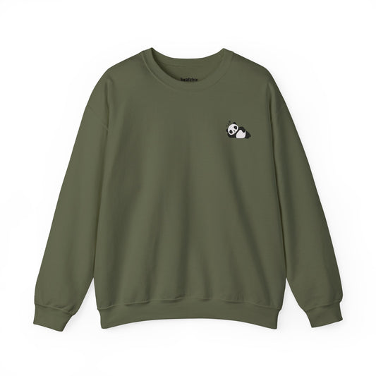 Cute Panda Unisex Crewneck Sweatshirt