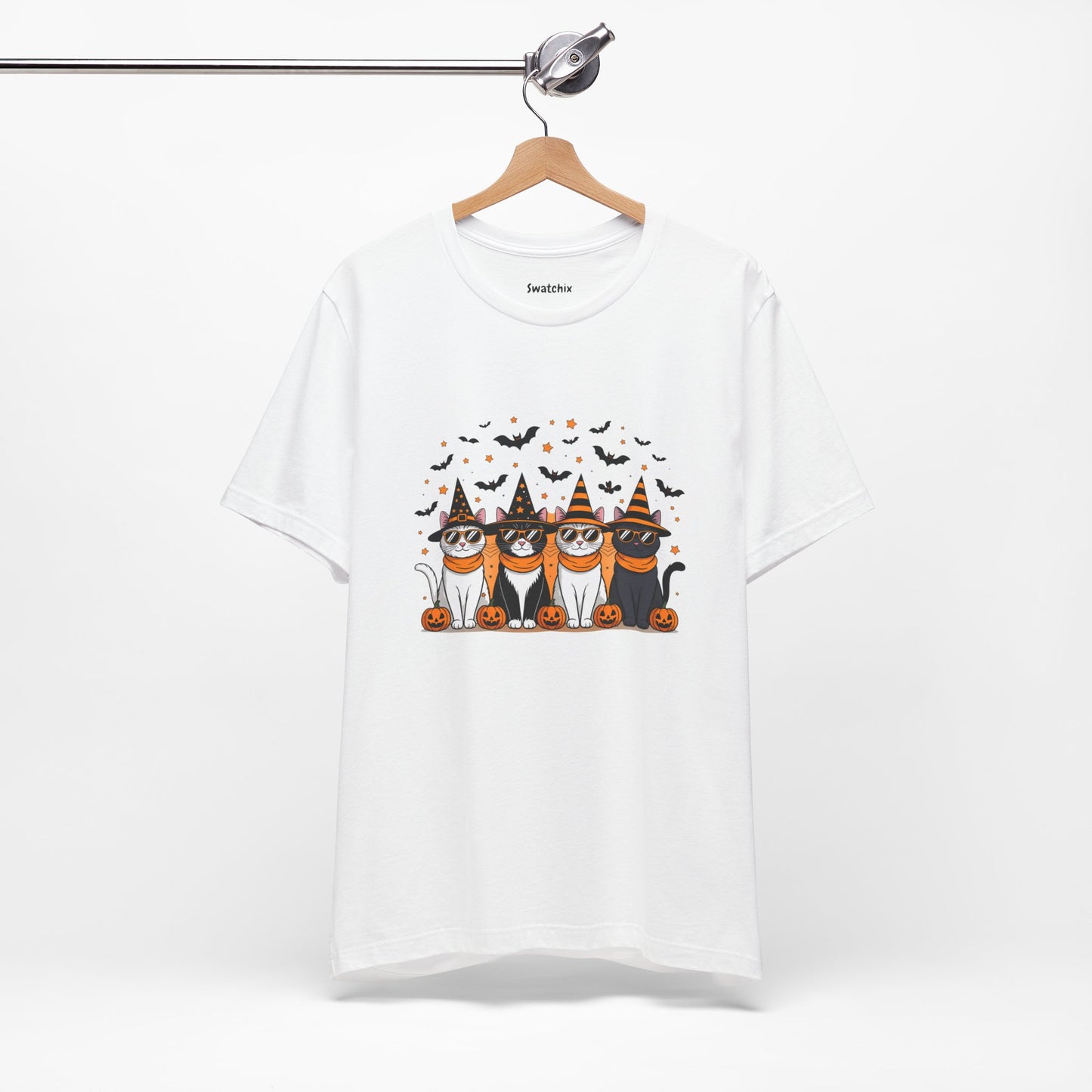 Halloween Cats Unisex Crewneck Tee