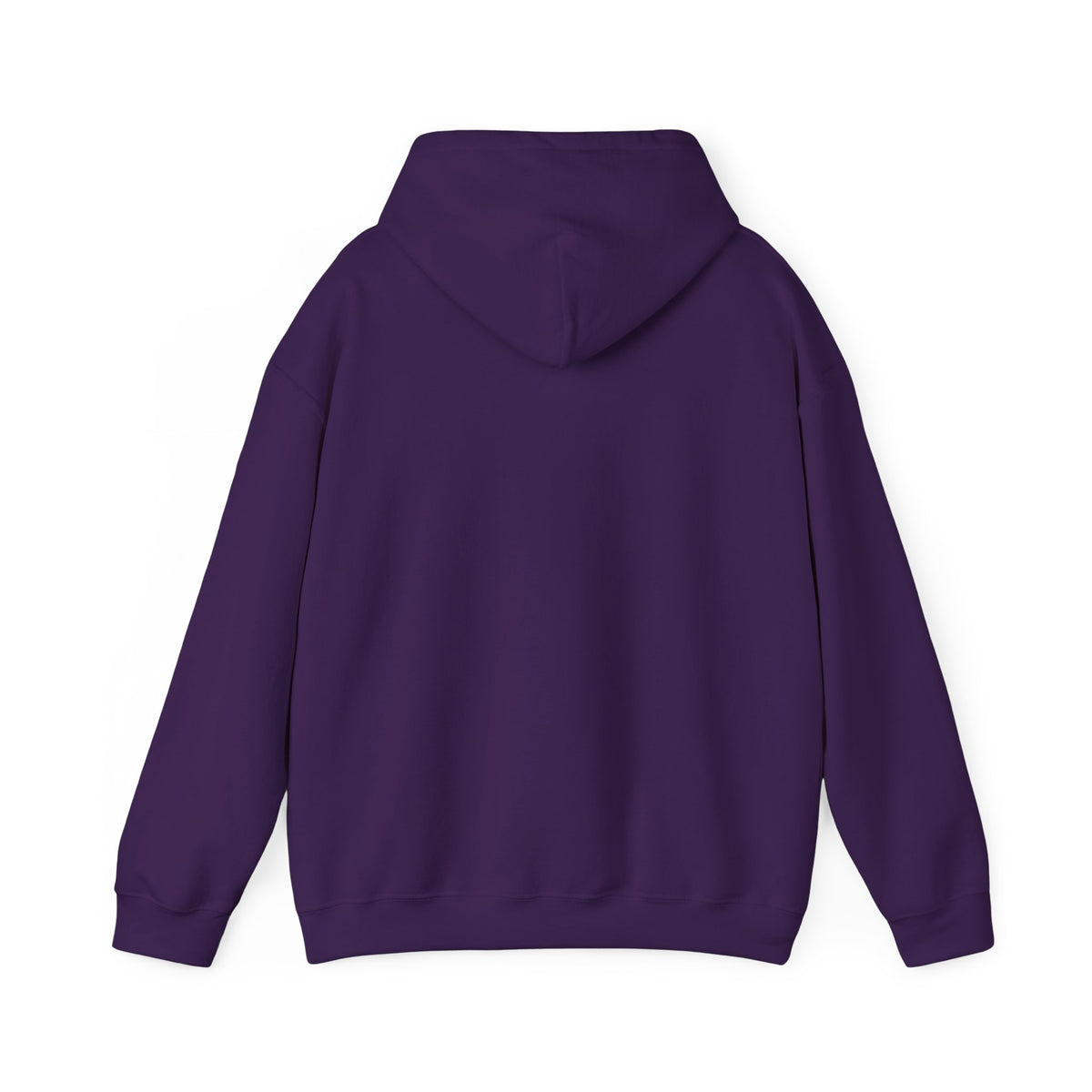 Plain purple pullover hoodie with no print, from the Swatchix Essentials Edit