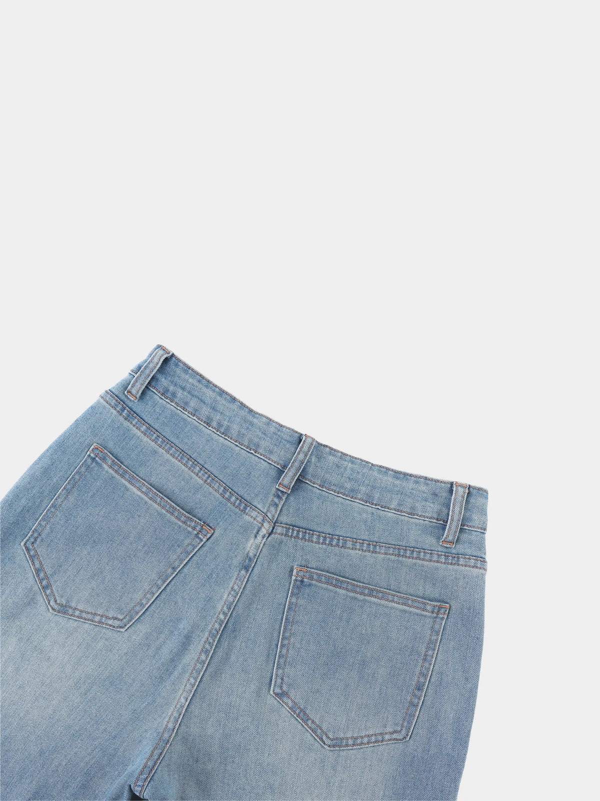 Women’s Vintage Wash High Rise Wide Leg Jeans