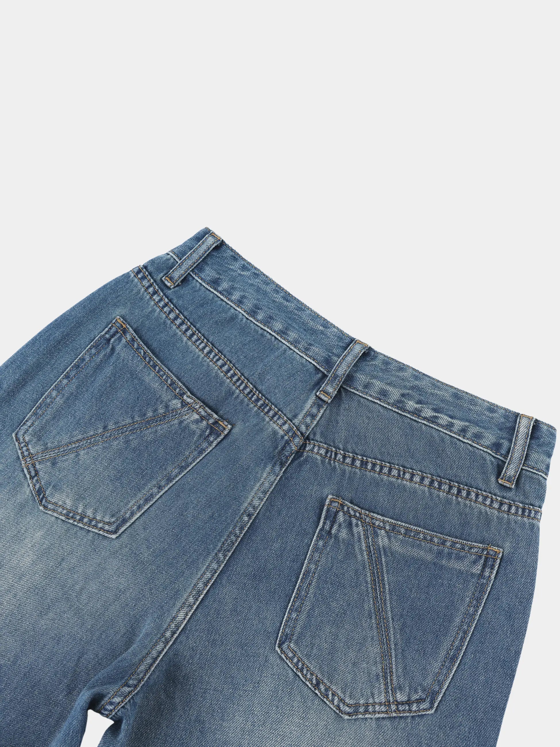 Women’s Vintage Wash Wide Leg Jeans