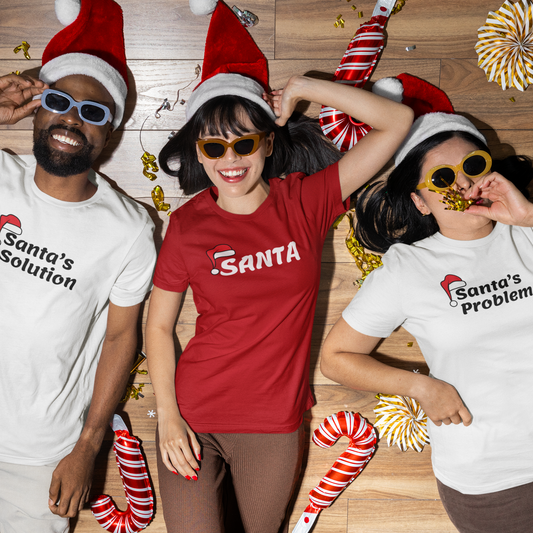 Christmas Santa Family T-shirt Set