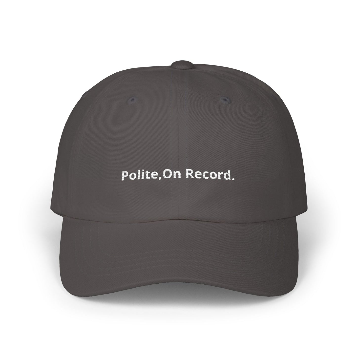 Polite on Record Cap