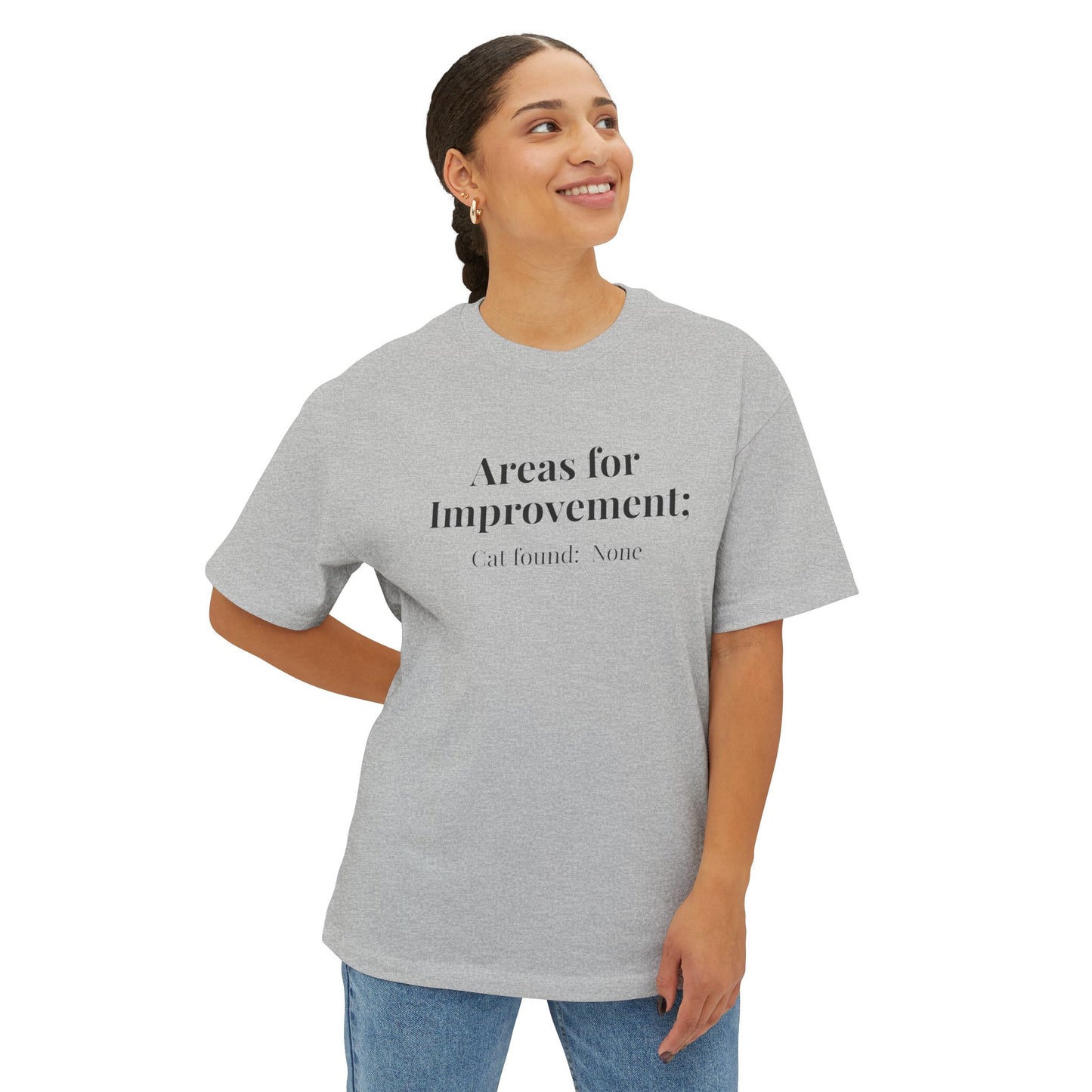 Areas for Improvement Oversized Tee