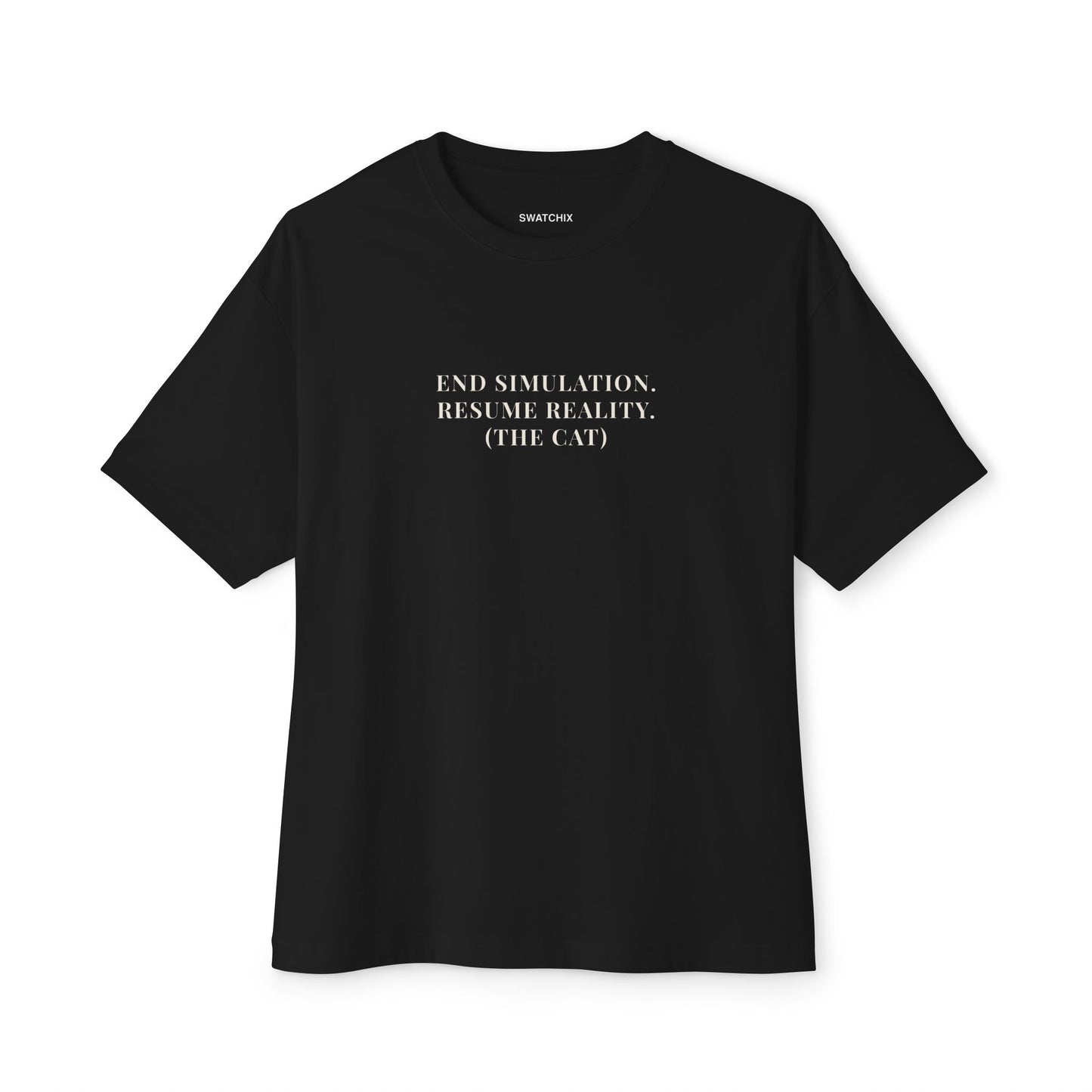 End Simulation Oversized Tee