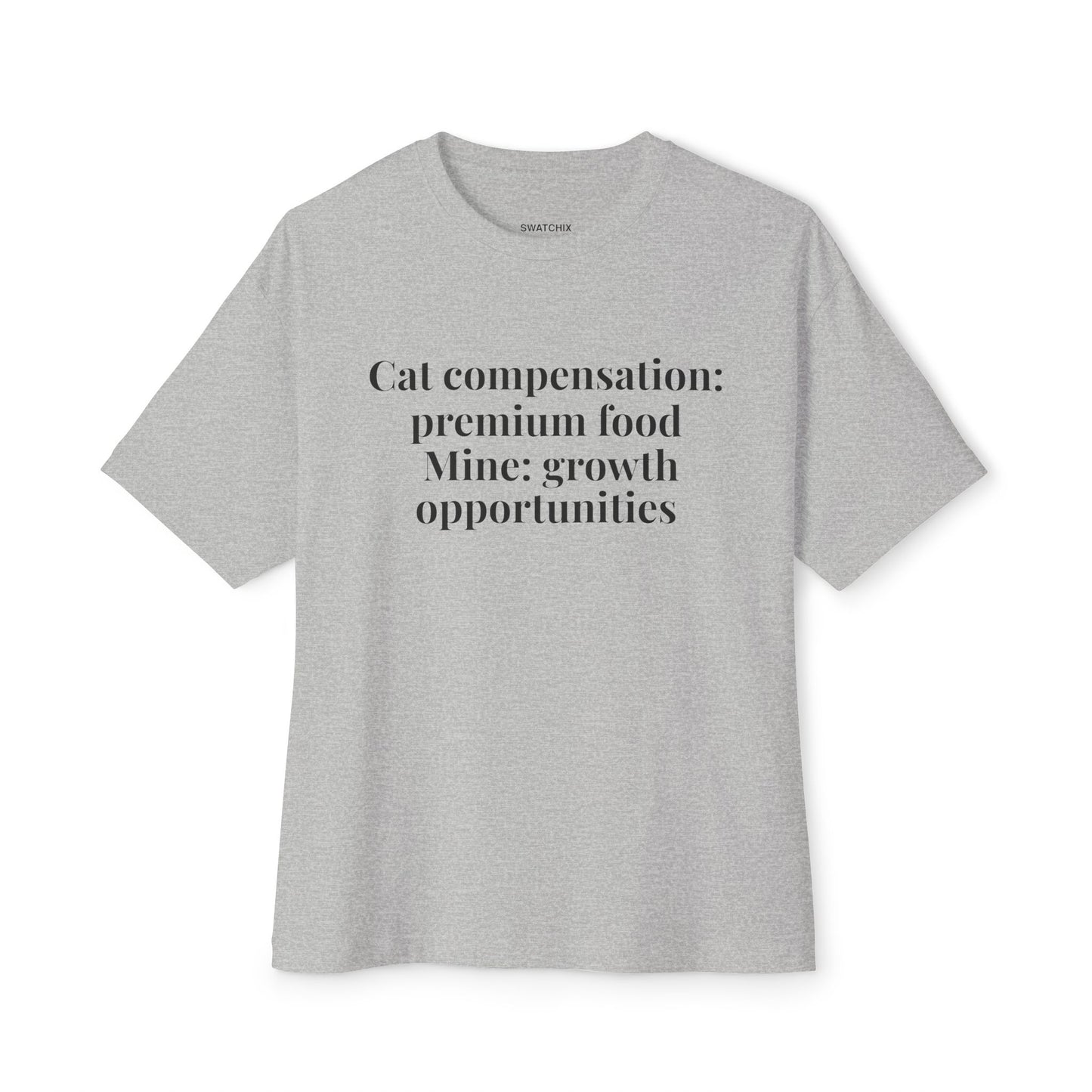 Cat Compensation Oversized Tee