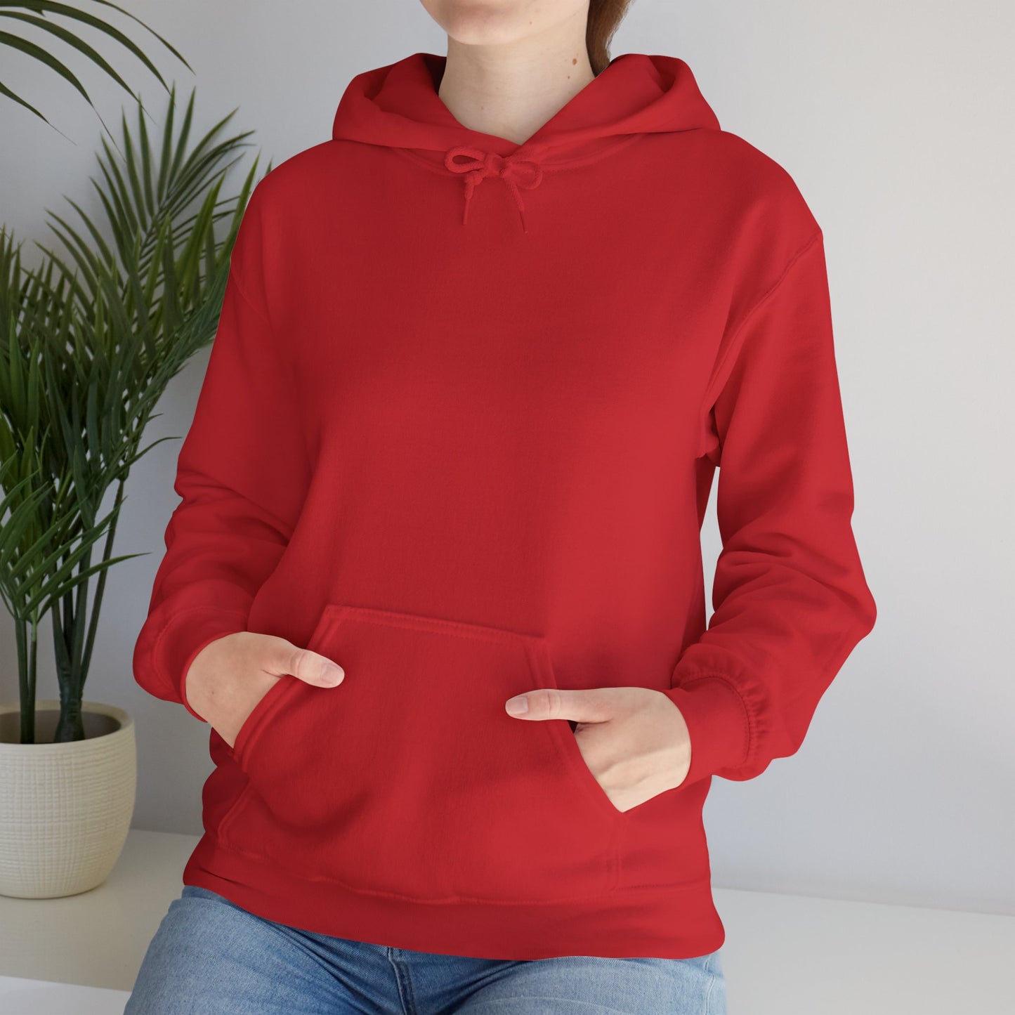 Hoodie in Red
