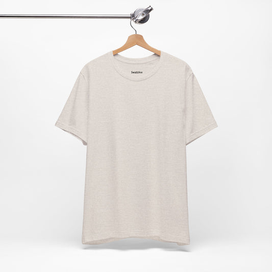 Unisex Crewneck Tee In Heather Dust