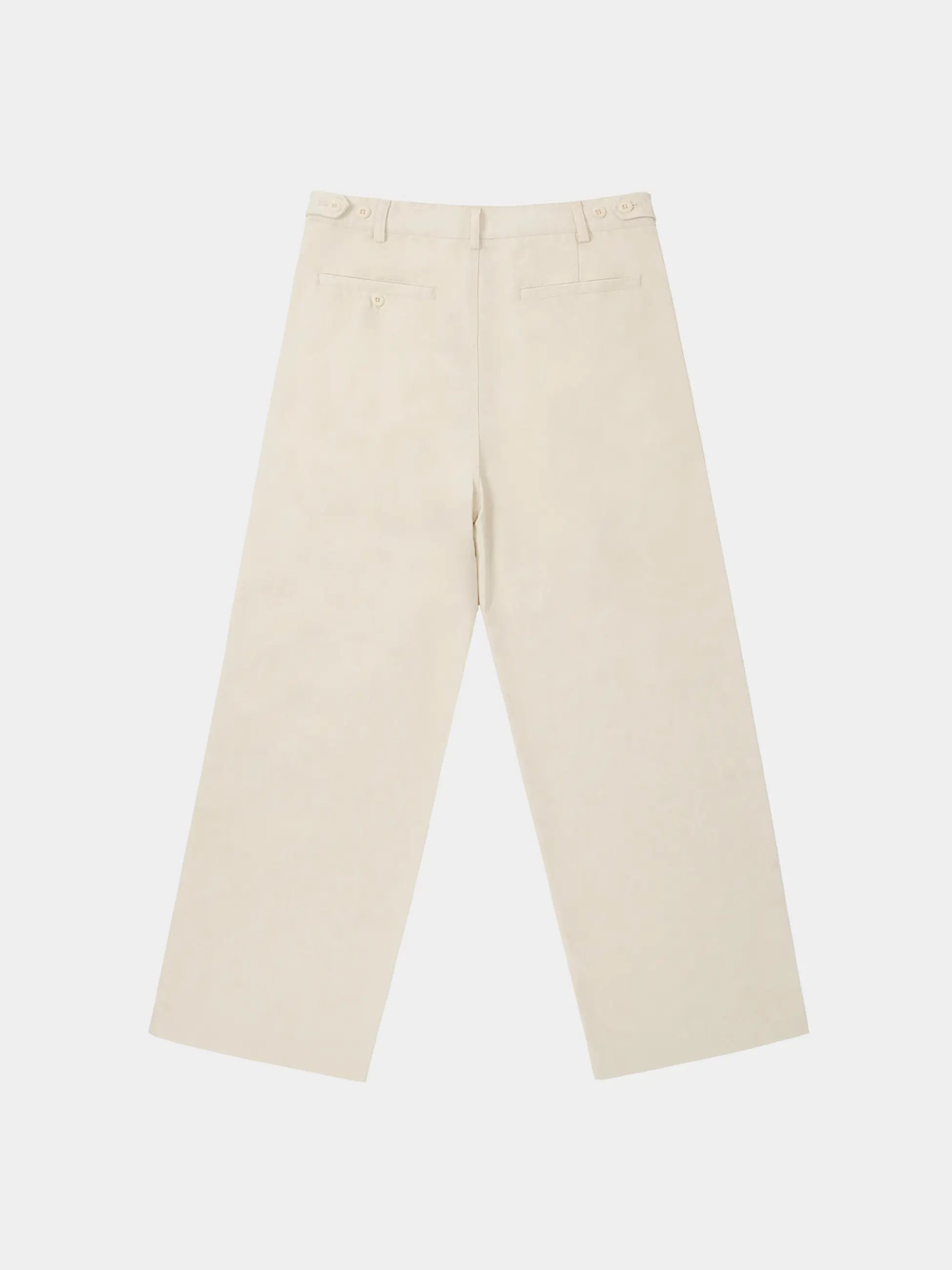Adjustable Waist Straight-Leg Pants