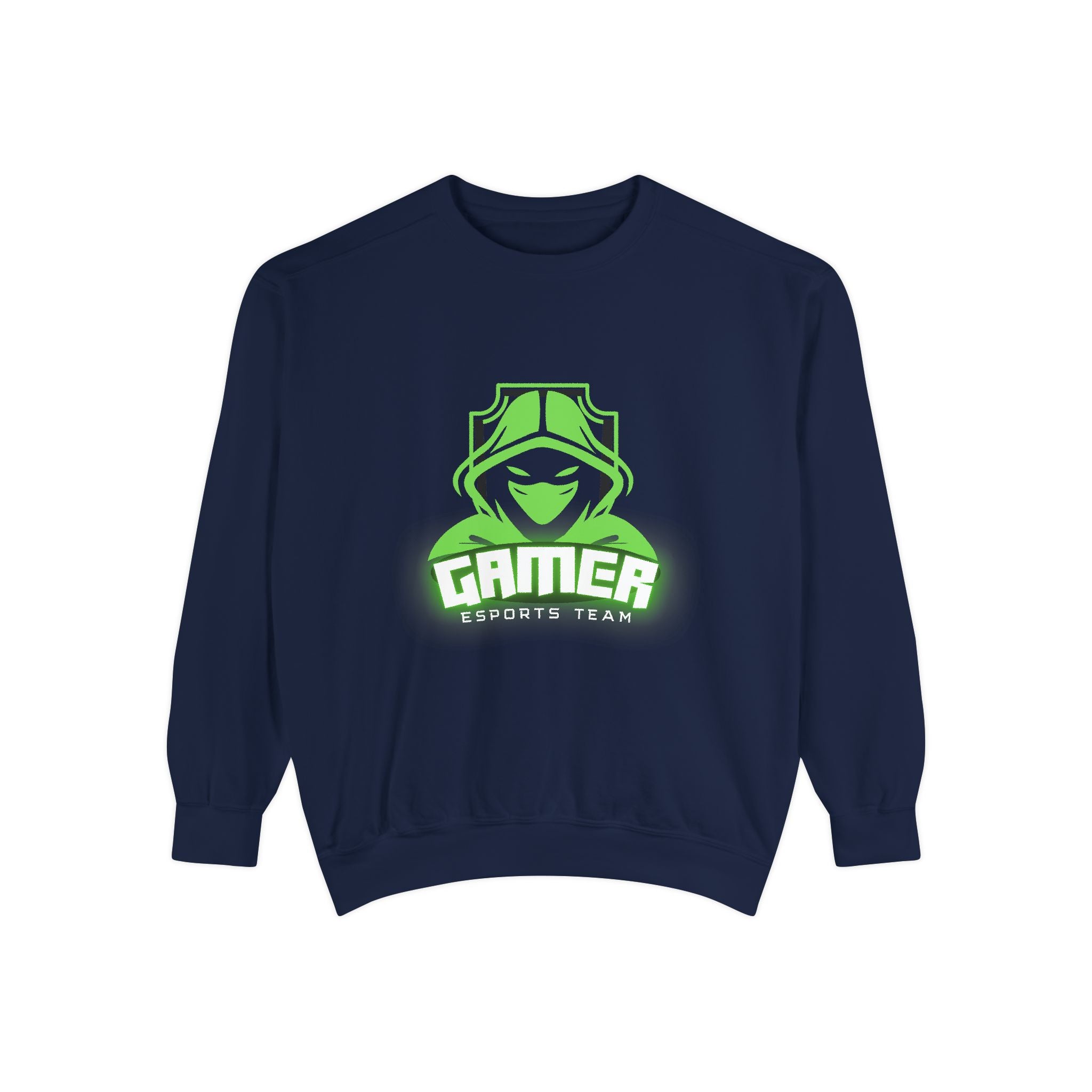 Gamer Sweatshirt - Unisex Garment-Dyed Hoodie for Gaming Enthusiasts