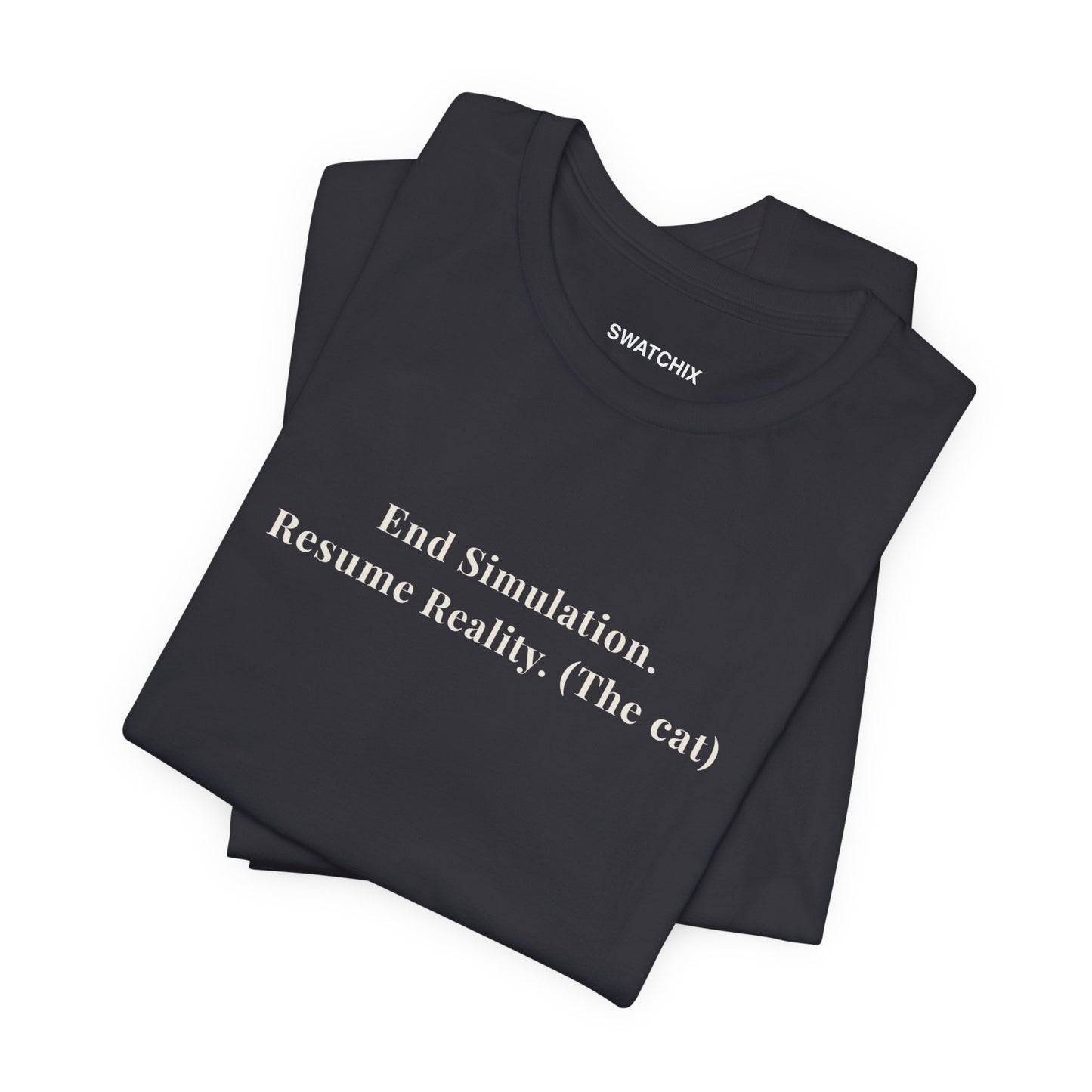 End Simulation Crewneck Tee