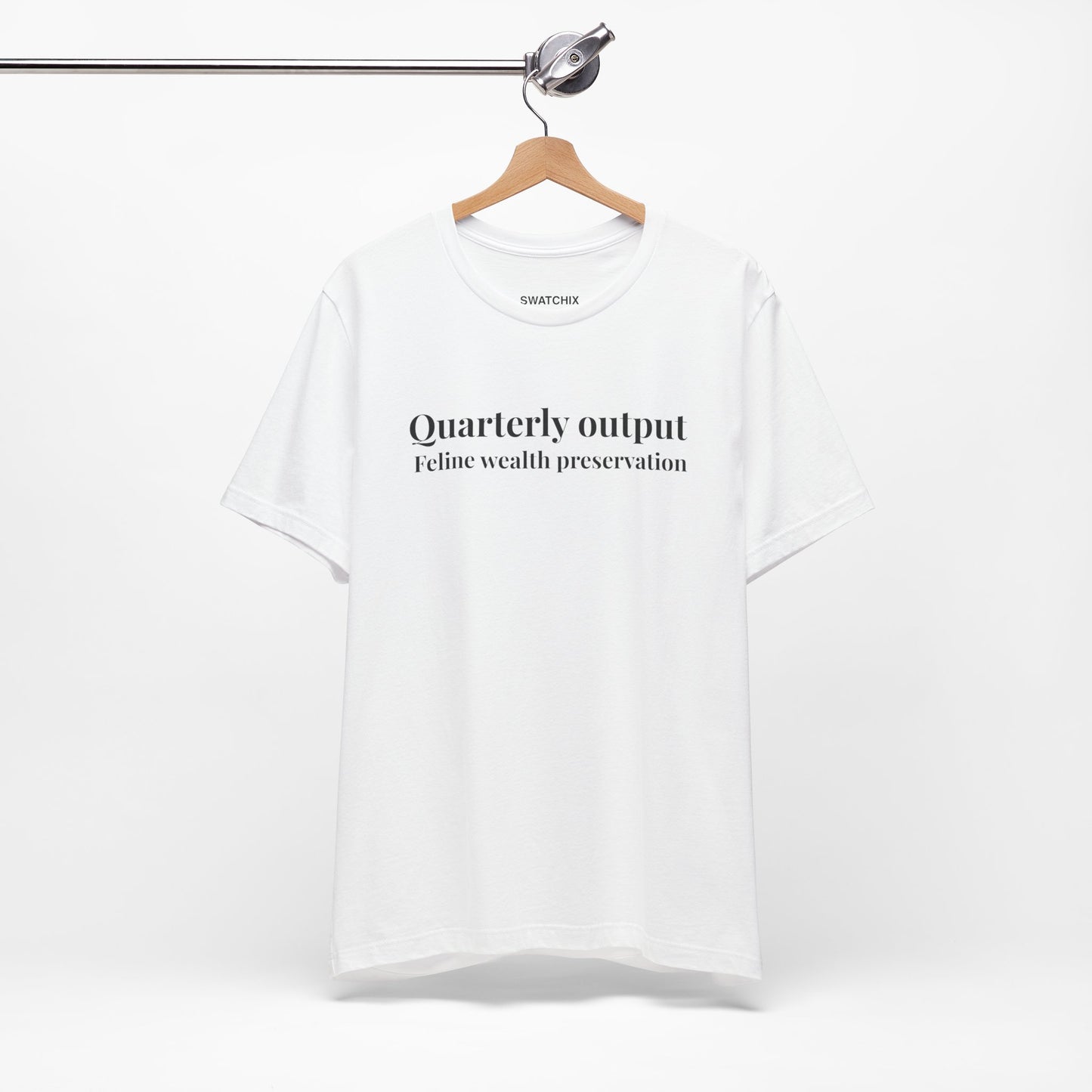 Quarterly Output Crewneck Tee