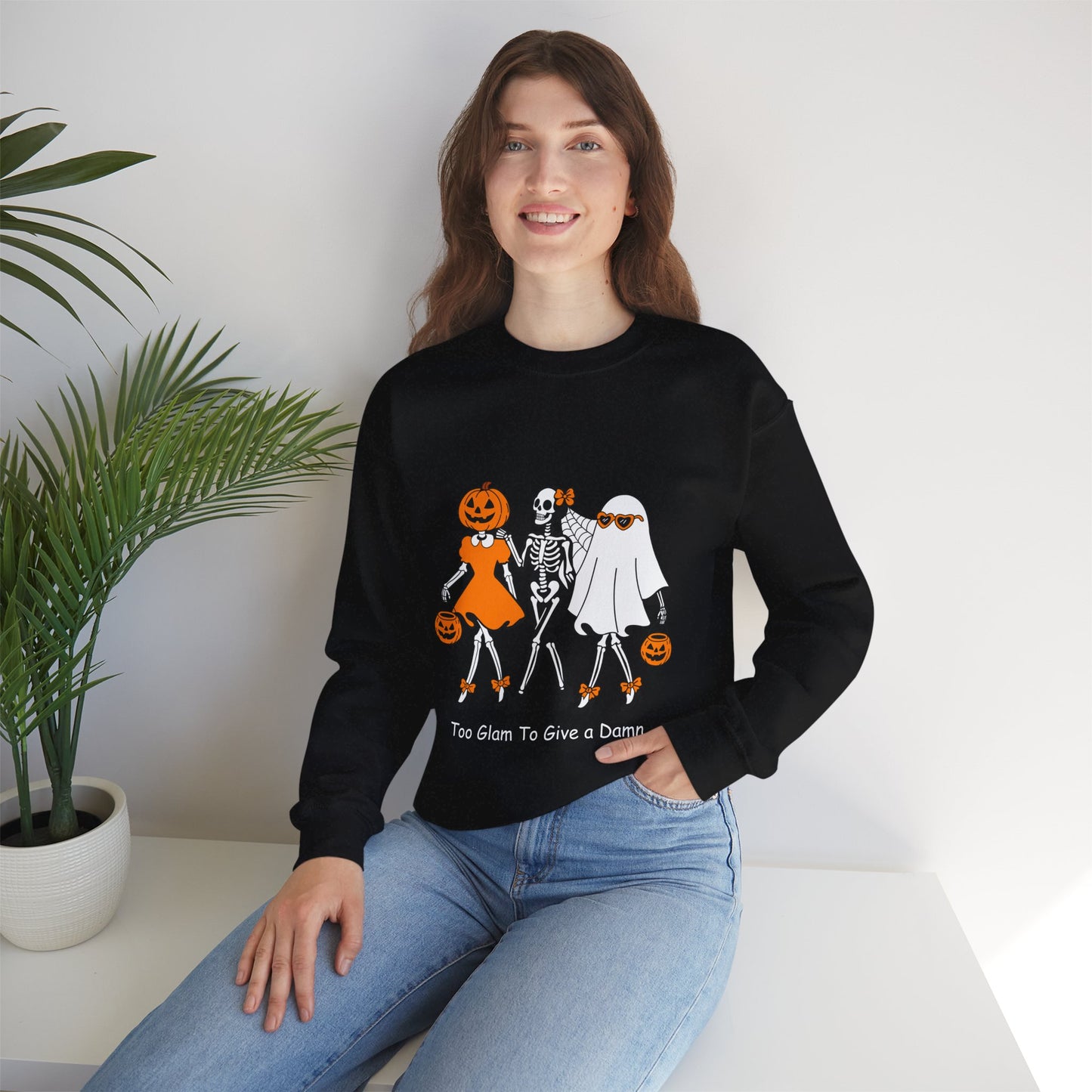 Spooky Girls Crewneck Sweatshirt