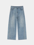 Women’s Vintage Wash High Rise Wide Leg Jeans