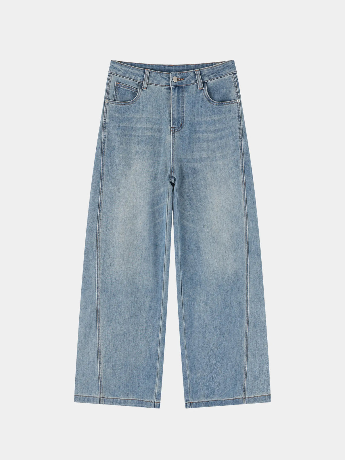 Women’s Vintage Wash High Rise Wide Leg Jeans