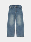 Women’s Vintage Wash Wide Leg Jeans