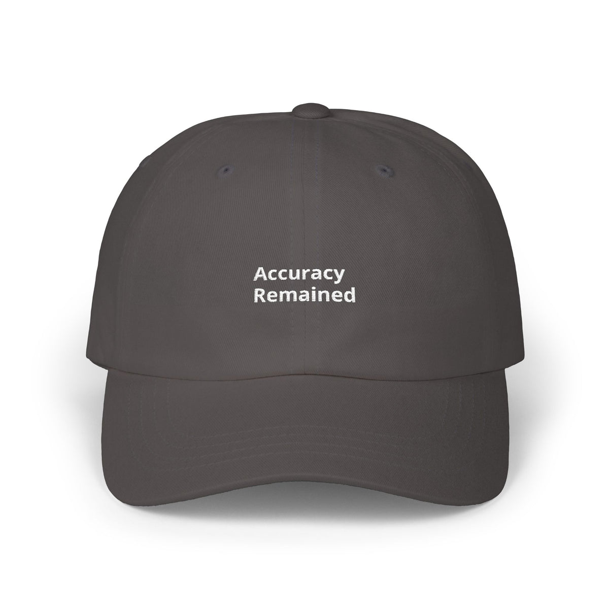 Accuracy Remained Cap