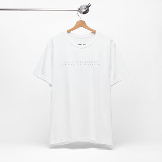 Conflict Resolution Crewneck Tee