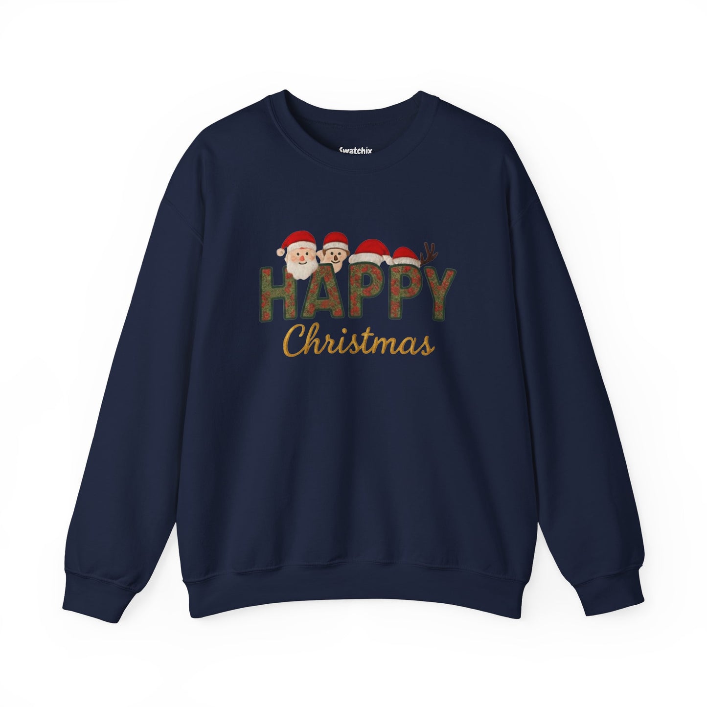 Happy Christmas Crew Unisex Crewneck Sweatshirt