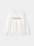 Use It or Lose It Embroidered Sweatshirt